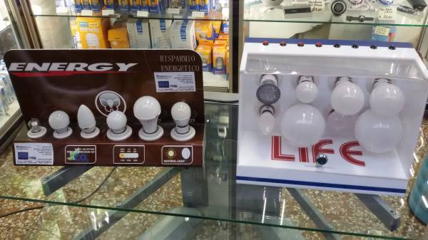 Assortimento lampade a led